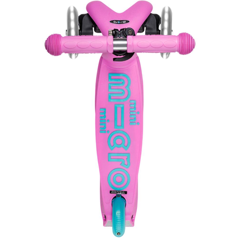 Самокат MICRO серии Mini Deluxe Foldable LED Lavender (MMD398) Количество колес 3