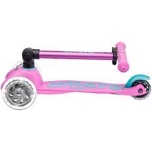 Самокат MICRO серии Mini Deluxe Foldable LED Lavender (MMD398)