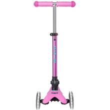 Самокат MICRO серии Mini Deluxe Foldable LED Lavender (MMD398)