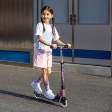 Самокат MICRO серии Sprite Glow LED Art Collection Космос (SA0299)