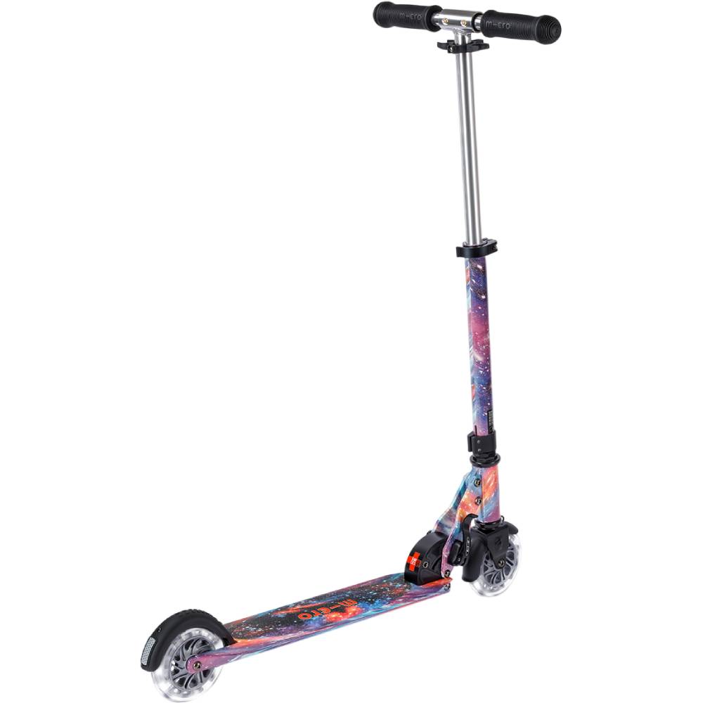 Самокат MICRO серии Sprite Glow LED Art Collection Космос (SA0299) Тип городской