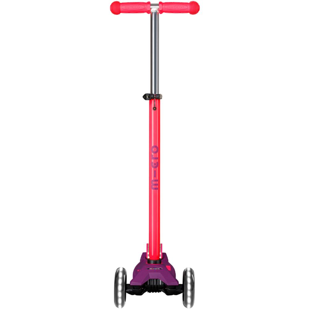 Самокат MICRO серії Maxi Deluxe Neon LED Ultra Pink (MMD233) Тип міський