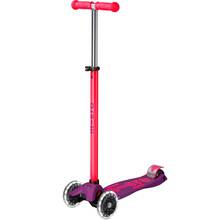 Самокат MICRO серії Maxi Deluxe Neon LED Ultra Pink (MMD233)