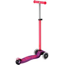 Самокат MICRO серії Maxi Deluxe Neon LED Ultra Pink (MMD233)