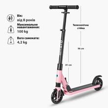 Самокат MICRO серии Sprite Suspension Pink (SA0248)