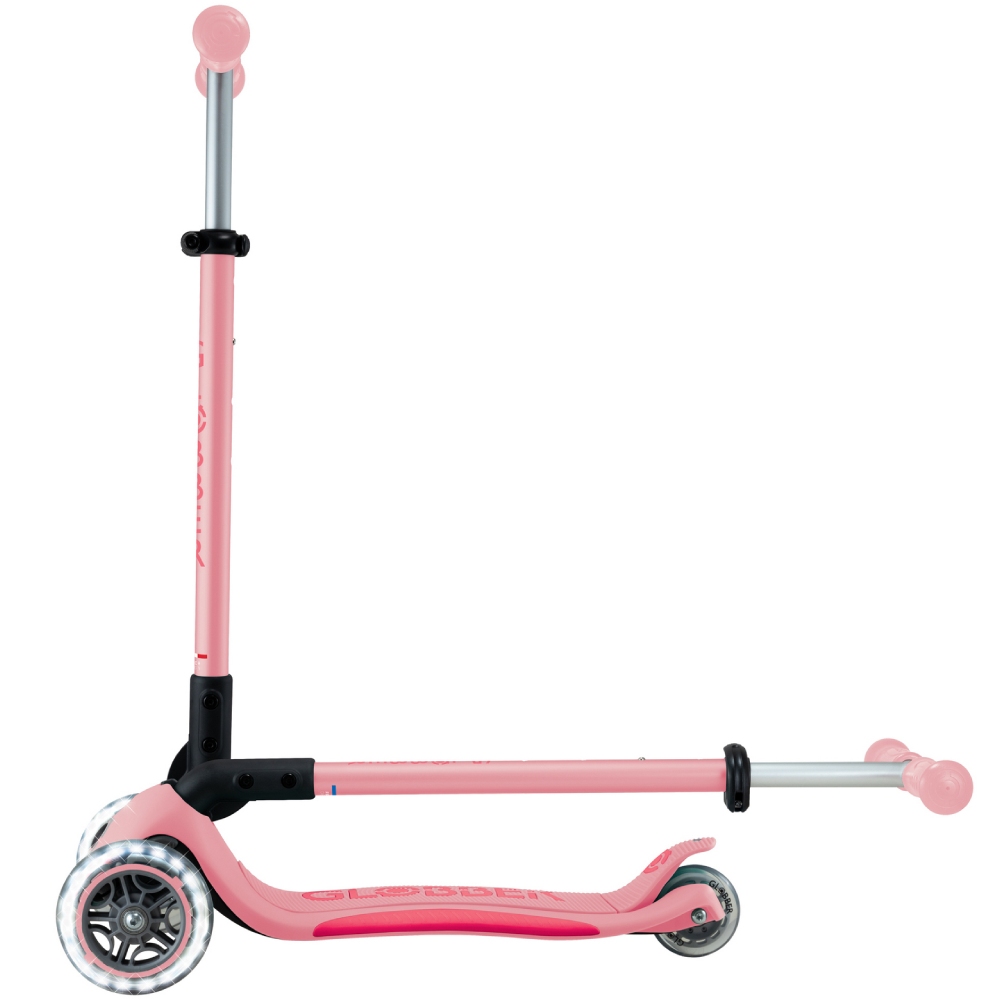 Фото Самокат GLOBBER ELITE LIGHTS пастельно-рожевий (439-710-3)