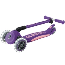 Самокат GLOBBER ELITE LIGHTS фіолетово-рожевий (439-603-3)