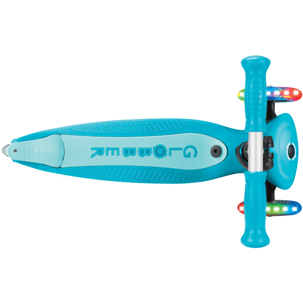 Фото 15 Самокат GLOBBER GO UP ACTIVE LIGHTS 360 Aqua (749-300)
