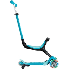 Самокат GLOBBER GO UP ACTIVE LIGHTS 360 Aqua (749-300)