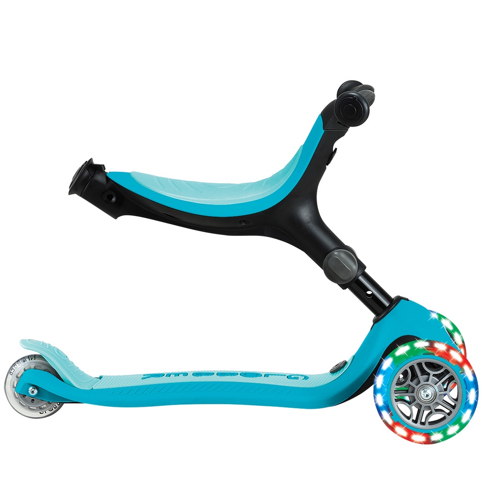 В Україні Самокат GLOBBER GO UP ACTIVE LIGHTS 360 Aqua (749-300)