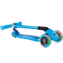 Самокат GLOBBER PRIMO FOLDABLE LIGHTS Sky Blue (432-101-3)