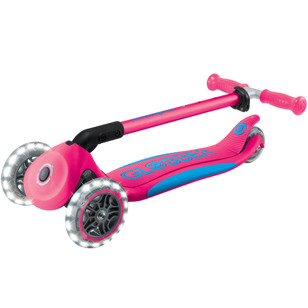 Покупка Самокат GLOBBER ELITE LIGHTS Fuchsia (439-610-3)
