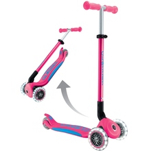 Самокат GLOBBER ELITE LIGHTS Fuchsia (439-610-3)