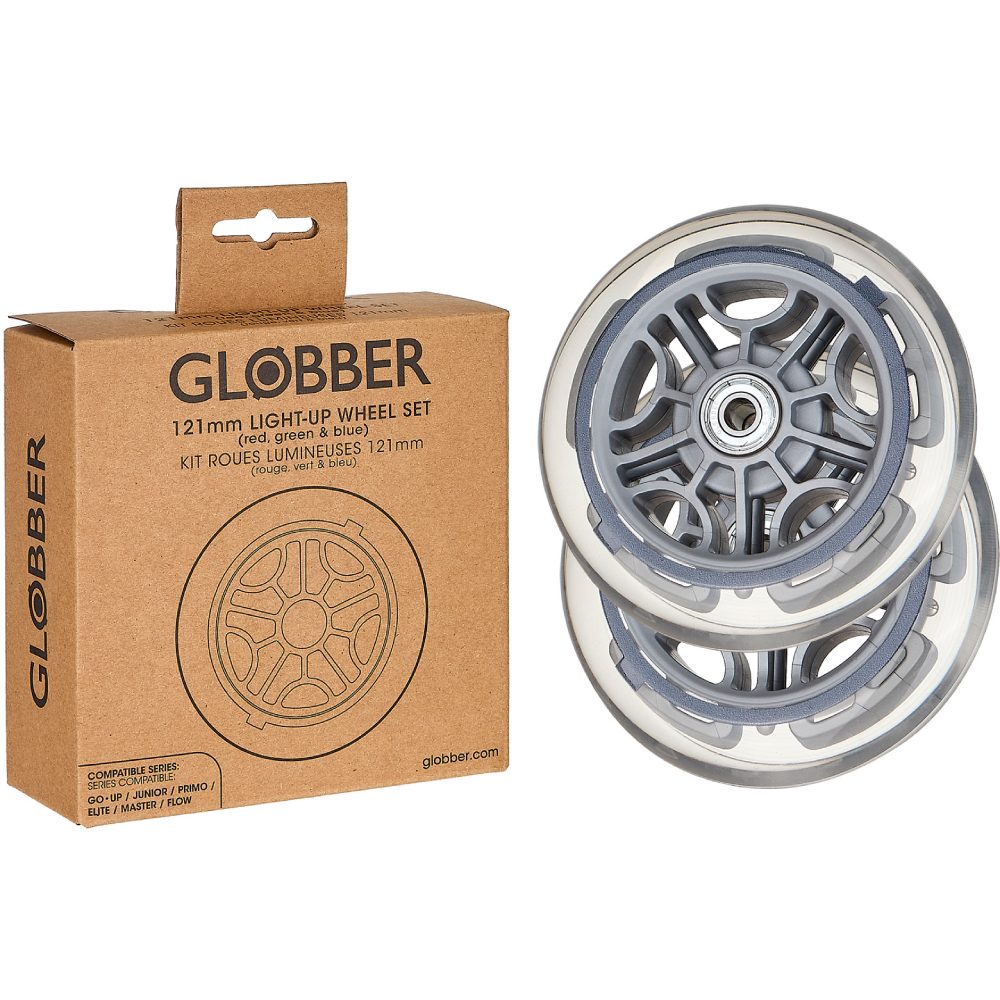 Набір коліс GLOBBER для самокатів серії GOUP/PRIMO/ELITE/MASTER 121 мм 2 шт (538-002) Тип аксесуари
