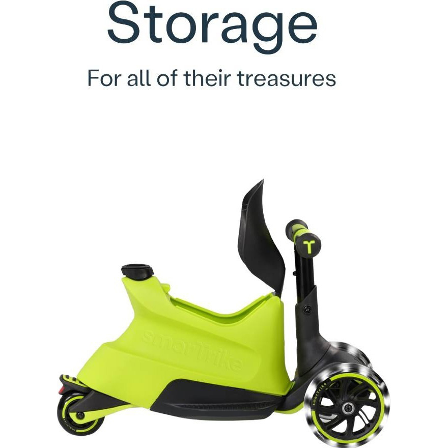 Зовнішній вигляд Самокат SMARTRIKE Xtend Ride-on Lime (2401304)