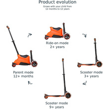 Самокат SMARTRIKE Xtend Ride-on Orange (2401303)