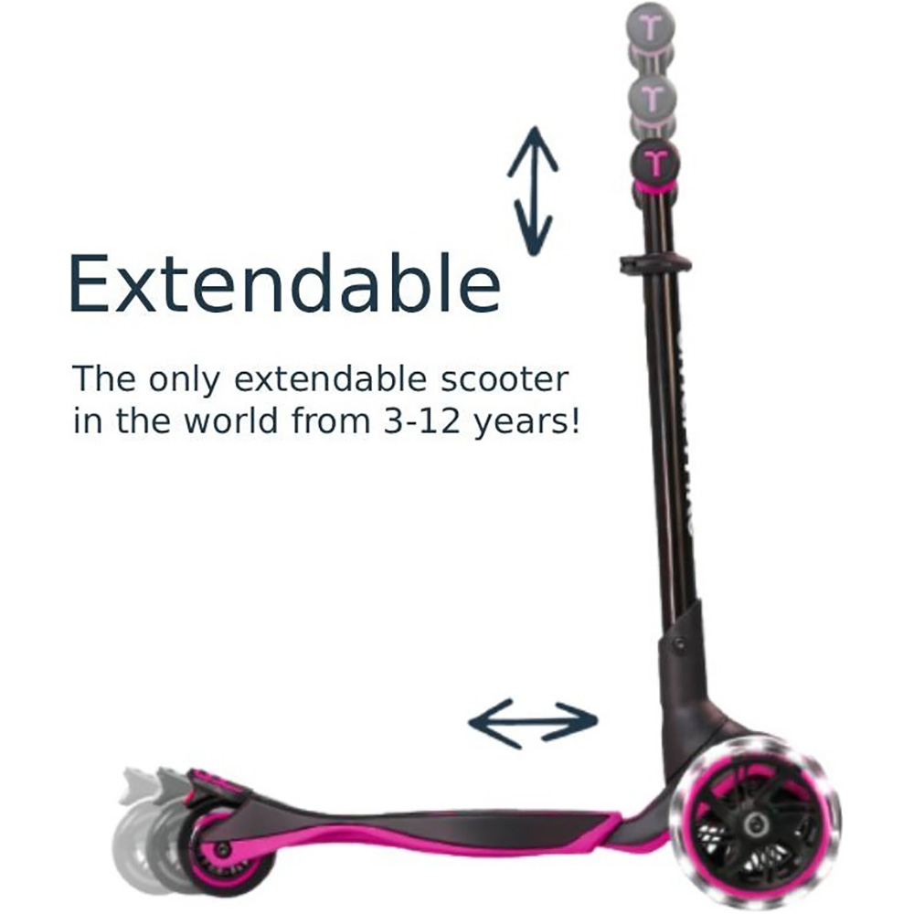 Самокат SMARTRIKE Xtend Ride-on Pink (2401301) Кількість коліс 3