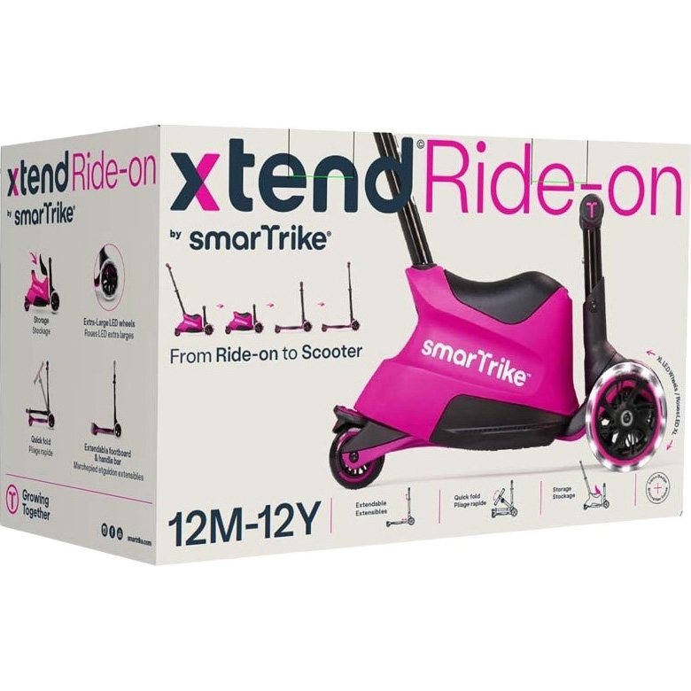 Замовити Самокат SMARTRIKE Xtend Ride-on Pink (2401301)