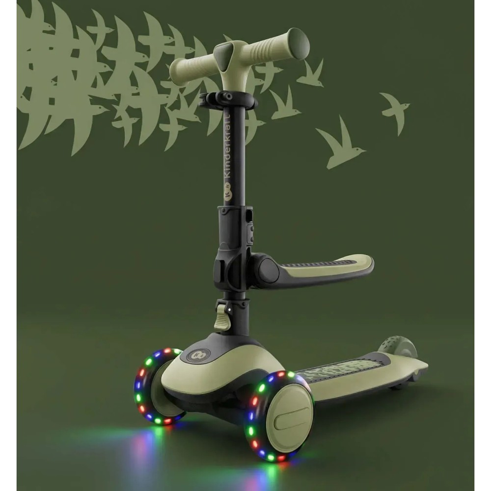 Самокат KINDERKRAFT Halley 2 Grassland Green (KRHALL02GRE0000