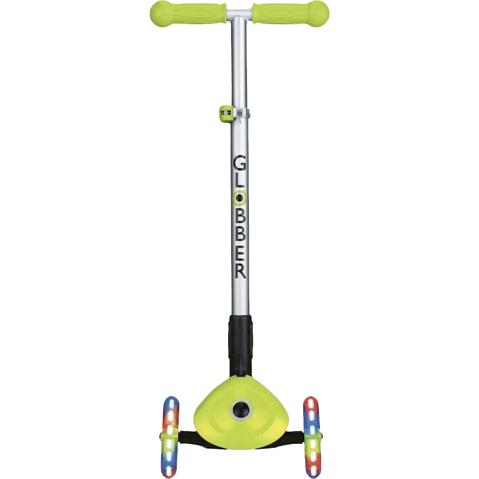 Самокат GLOBBER PRIMO FOLDABLE Green LIGHTS (432-106-2) Розмір самоката 67.5 - 77.5 х 56 х 28