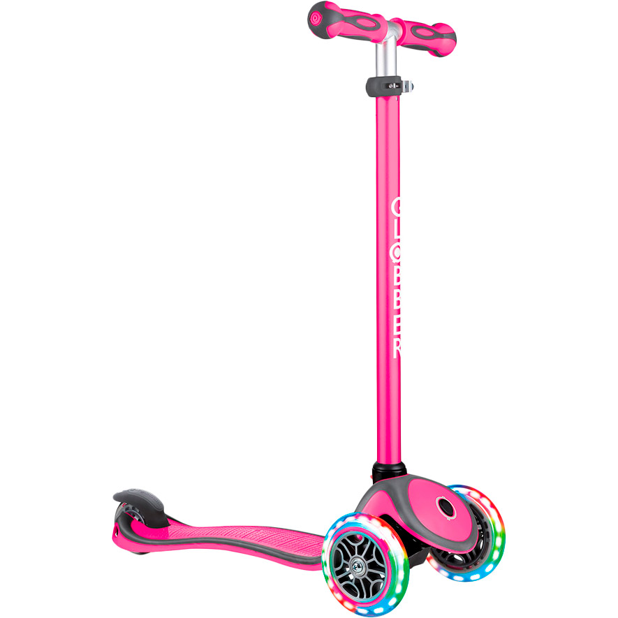 Самокат GLOBBER GO UP COMFORT LIGHTS 5 в 1 Pink (459-110-2)