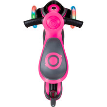 Самокат GLOBBER GO UP COMFORT LIGHTS 5 в 1 Pink (459-110-2)