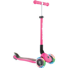 Самокат GLOBBER PRIMO FOLDABLE LIGHTS Pink (432-110-2)
