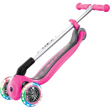 Самокат GLOBBER PRIMO FOLDABLE LIGHTS Pink (432-110-2)
