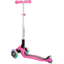 Самокат GLOBBER PRIMO FOLDABLE LIGHTS Pink (432-110-2)