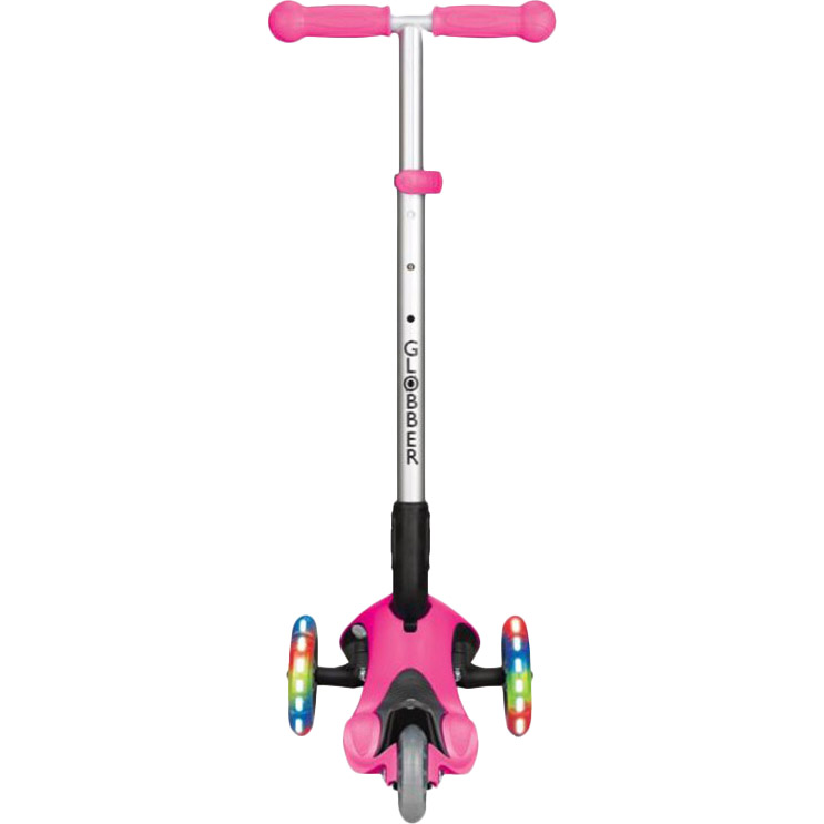 Фото Самокат GLOBBER PRIMO FOLDABLE LIGHTS Pink (432-110-2)