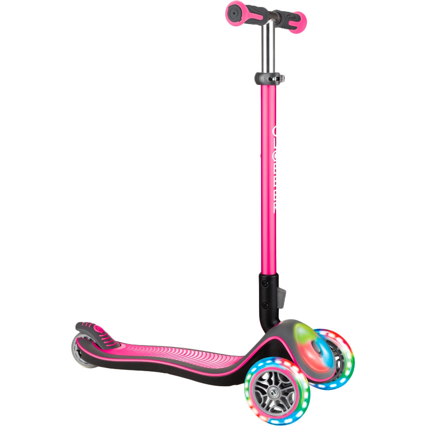 

Самокат GLOBBER ELITE Pink/Grey (449-110-3), Самокат ELITE розовый/серый