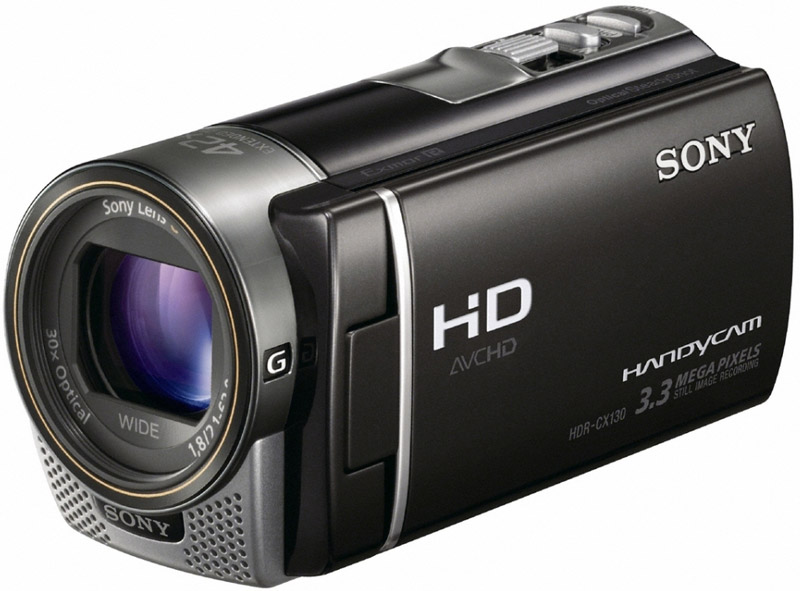 HDV-камера SONY HDR-CX130E Black Тип камери цифрова