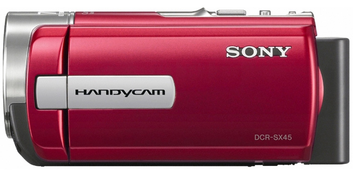 Flash-камера SONY DCR-SX45E Red Тип матрицы CCD