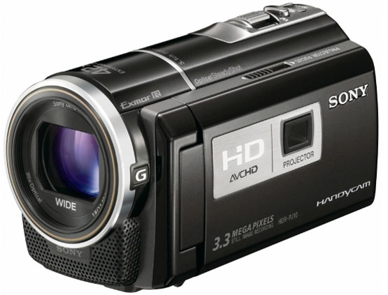 Камера Full HD с флэш-памятью SONY HDR-PJ10EB Тип камеры цифровая