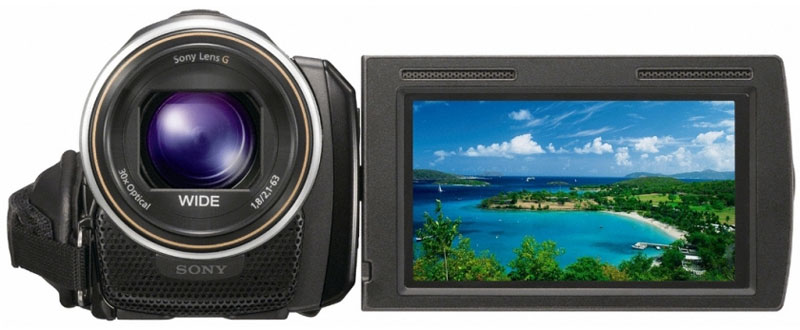 Камера Full HD с флэш-памятью SONY HDR-PJ10EB Тип матрицы CMOS