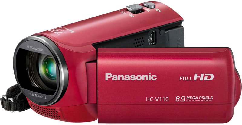 Відеокамера PANASONIC HC-V110EE-R Red