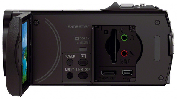 3D відеокамера SONY HDR-TD30EB Формат відеофайлів MPEG4