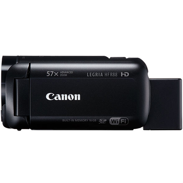 Зовнішній вигляд Відеокамера CANON Legria HF R88 Black