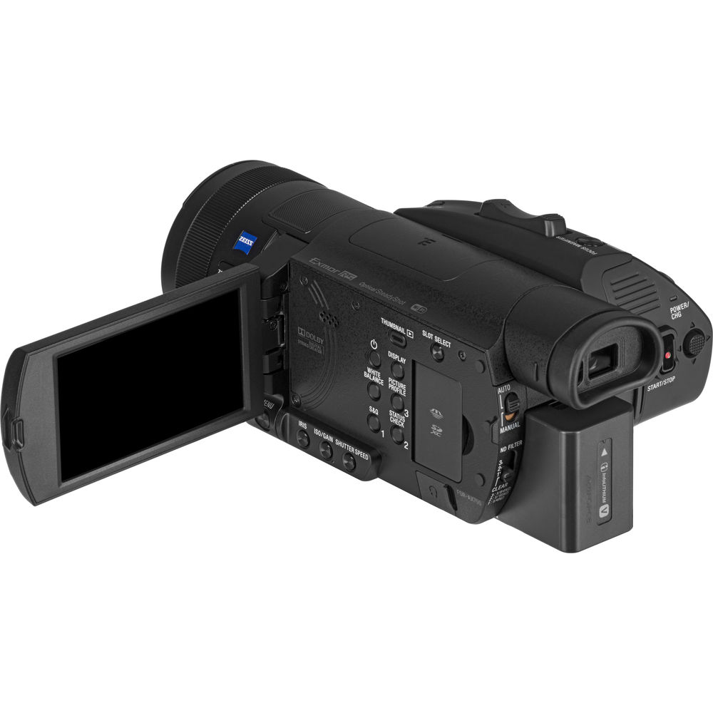 Зображення Відеокамера SONY Handycam FDR-AX700 Black (FDRAX700B.CEE)