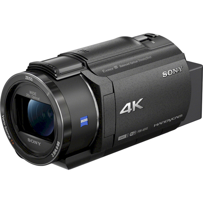

Видеокамера SONY Handycam FDR-AX43 Black (FDRAX43B.CEE), Handycam FDR-AX43 Black