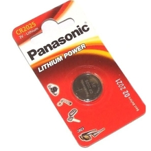 Батарейка PANASONIC Lithium Power CR2025 1 шт (CR-2025EL/1B)