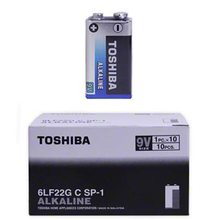 Батарейка TOSHIBA 6LR61-1S Alkaline коробка