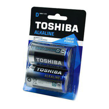 Батарейки TOSHIBA ALKALINE LR20