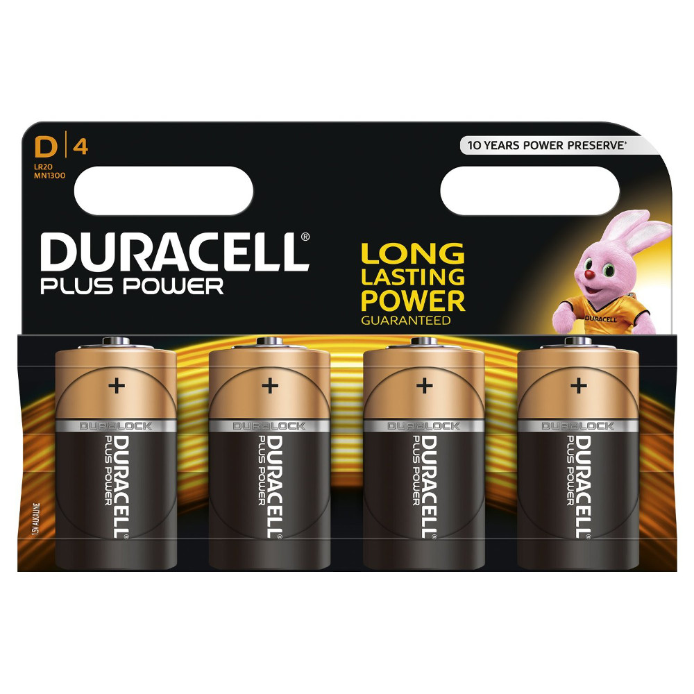 Батарейки DURACELL D LR20 MN1300 04х10