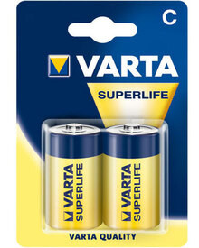 Батарейки VARTA Superlife C 2 шт (2014102412)