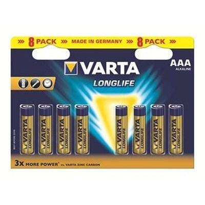 Батарейки VARTA 4103 (LR3) EXTRA LongLife 1х8 шт.