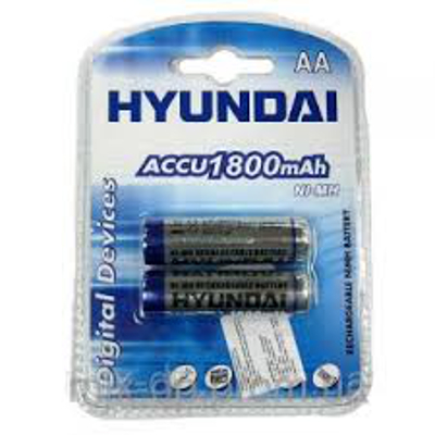 Акумулятор HYUNDAI R - 6 /2bl 1800 mAh Ni-MH(20 шт/уп)