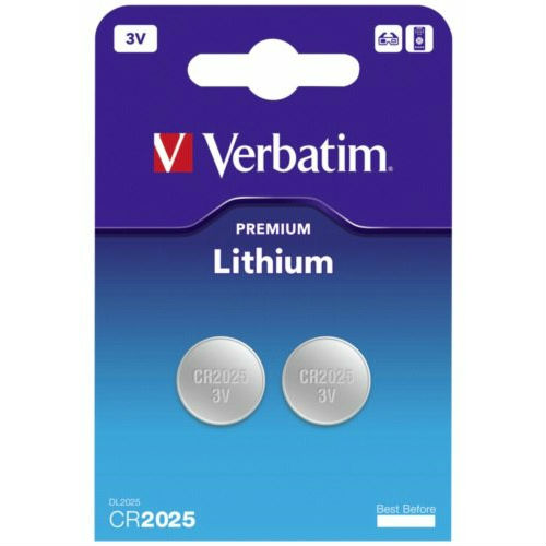 Батарейка VERBATIM CR 2025 / 2bl Lithium , 3V (49935)