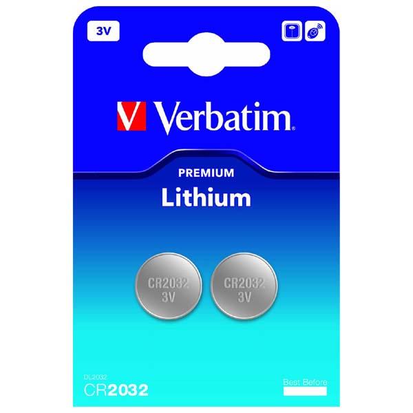 Батарейка VERBATIM CR 2032 / 2bl Lithium , 3V (49936)