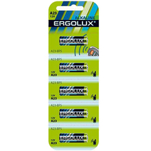 Батарейки ERGOLUX Alkaline A 23 / 5BL (A23-BP5)